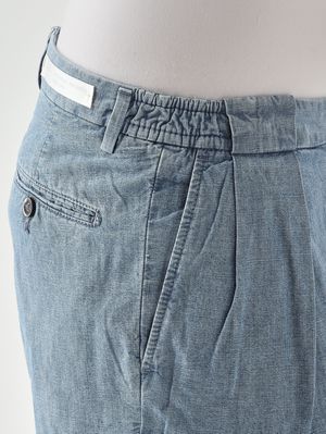 4. Herren-Bermuda Colvilled aus Baumwoll-Denim Heller Denim