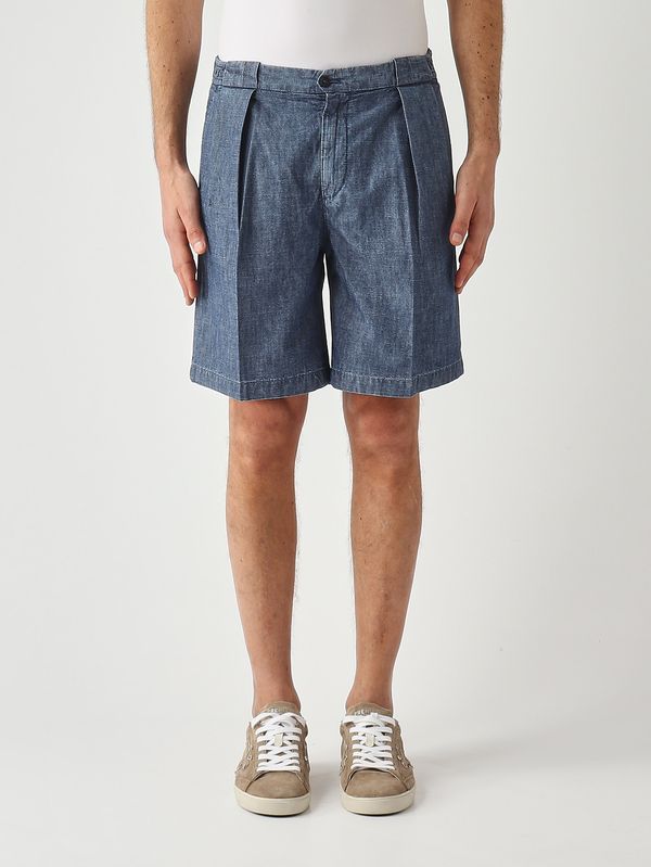 1. Colvilled men's cotton denim Bermuda shorts Dark Denim Briglia colvilled30015941