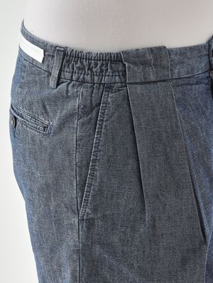4. Colvilled men's cotton denim Bermuda shorts Dark Denim