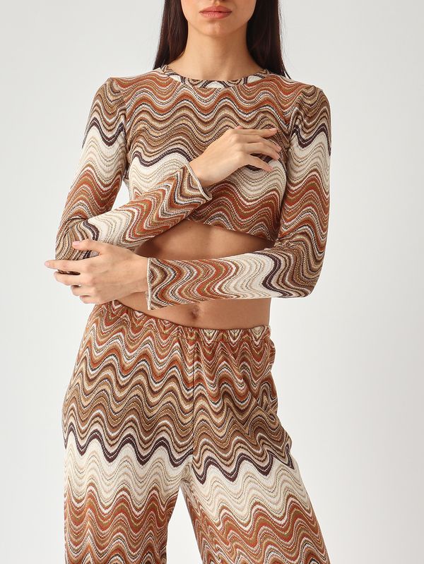 MC2 Saint Barth Women's Seville top in cotton blend - Rachel Sea