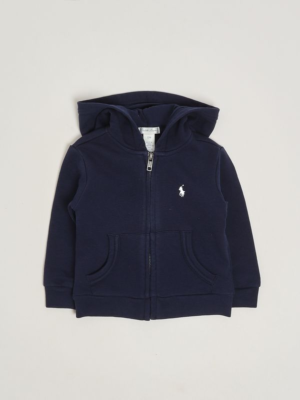 1. Cotton-blend sweatshirt for baby boys Blue-White Polo Ralph Lauren 320964134