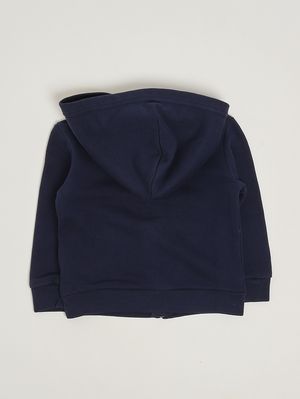 2. Cotton-blend sweatshirt for baby boys Blue-White
