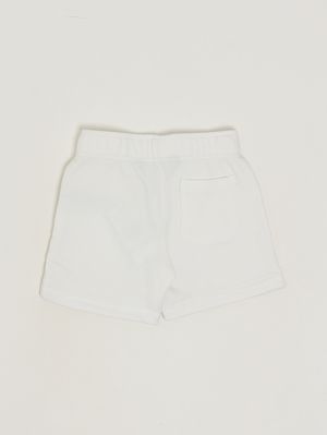 2. Shorts para niño de mezcla de algodón Blanco