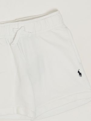3. Shorts para niño de mezcla de algodón Blanco