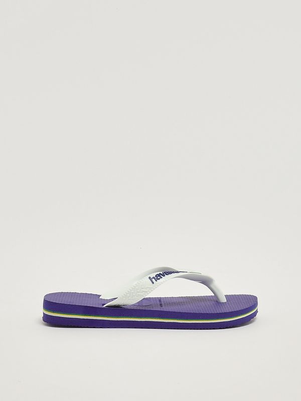 1. Chanclas de goma para niña Blanco-Azul Havaianas 4110850
