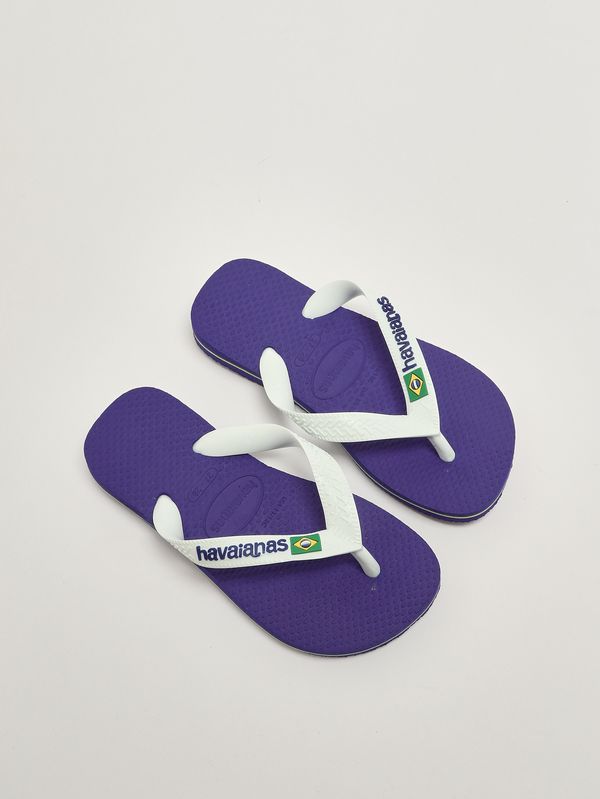 2. Chanclas de goma para niña Blanco-Azul Havaianas 4110850