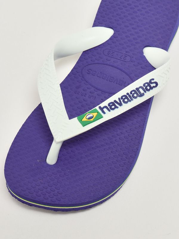 5. Chanclas de goma para niña Blanco-Azul Havaianas 4110850