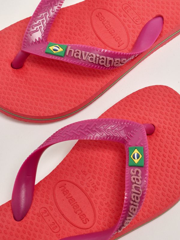 4. Chanclas de goma para niña Fucsia-Coral Havaianas 4110850
