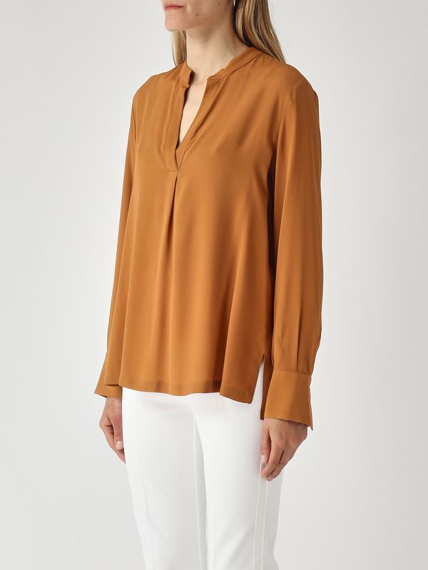 3. Damenbluse aus Seidenmischung Bernstein Maliparmi jm103350672