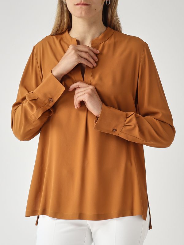 5. Damenbluse aus Seidenmischung Bernstein Maliparmi jm103350672