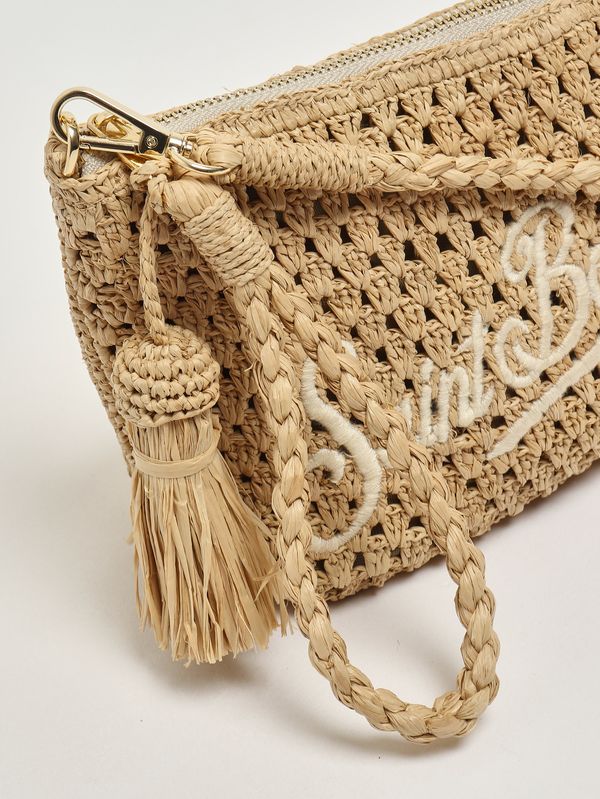 6. Borsa donna in rafia Beige MC2 Saint Barth rafp001