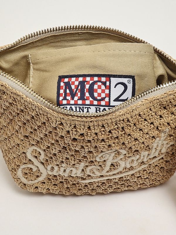 5. Borsa donna in rafia Beige MC2 Saint Barth rafp001