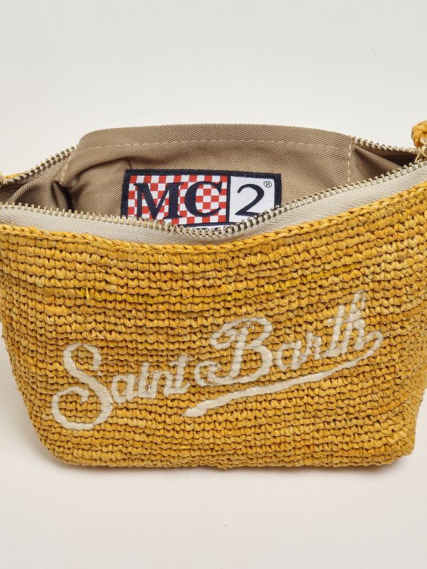 5. Bolso de mujer de rafia Amarillo MC2 Saint Barth rafp001