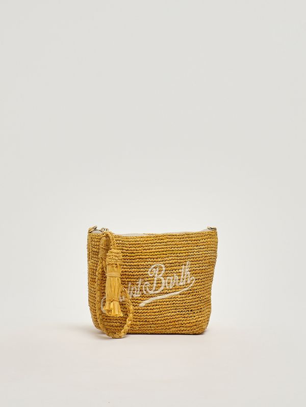 1. Bolso de mujer de rafia Amarillo MC2 Saint Barth rafp001