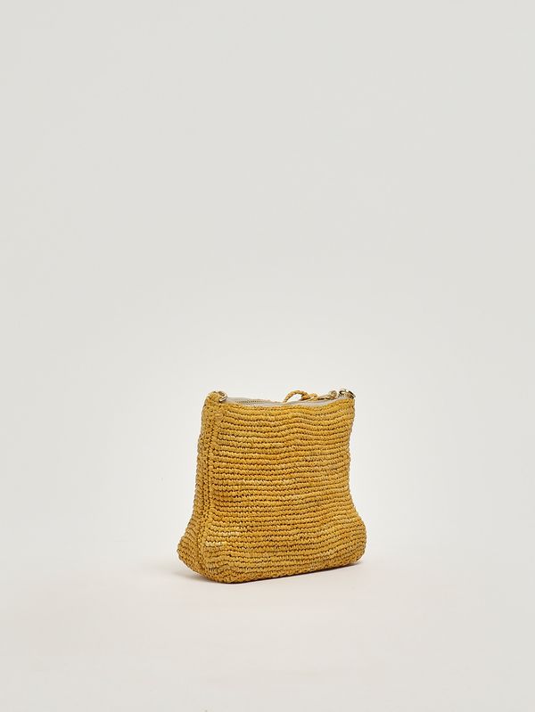 3. Bolso de mujer de rafia Amarillo MC2 Saint Barth rafp001