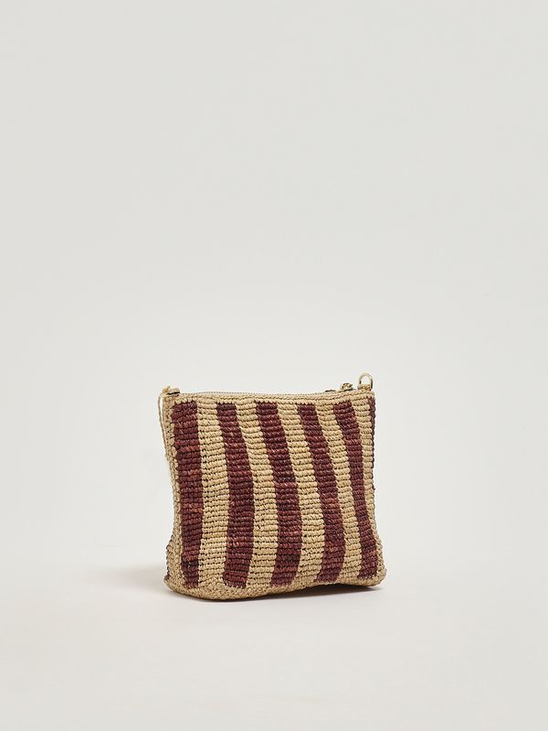 3. Borsa donna in rafia Marrone-Beige MC2 Saint Barth rafp001