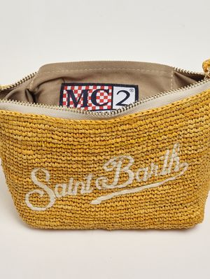5. Bolso de mujer de rafia Amarillo