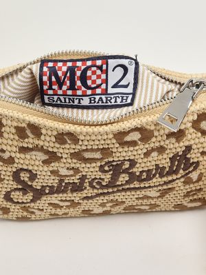 5. Women's Parisienne Mini Raffia Bag Beige