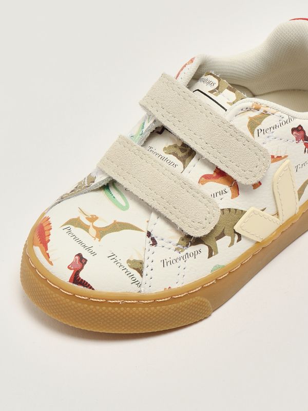 5. Sneakers Small Esplar en cuir sans chrome pour garçon Blanc Veja mh0221646c
