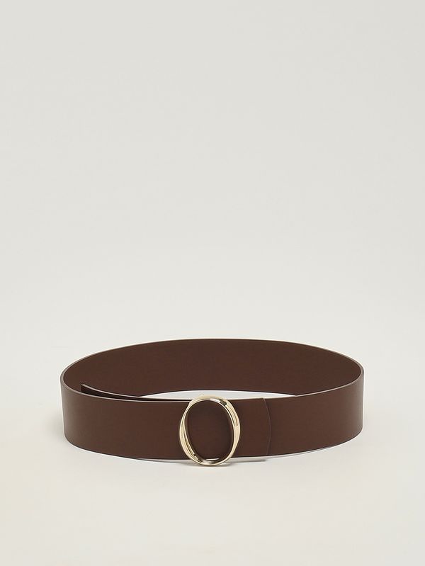 Orciani Women's leather belt - Cocoa | Caposerio.com Orciani Women's leather belt - Cocoa | Caposerio.com