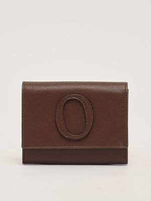 1. Zanzibar women's leather wallet Cocoa