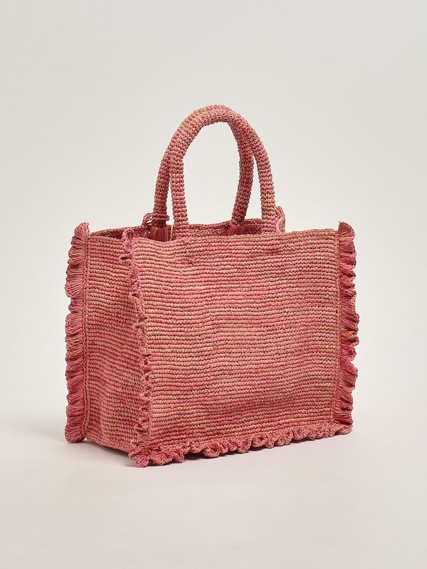 3. Women's raffia bag 21 Emb. MC2 Saint Barth rafv001