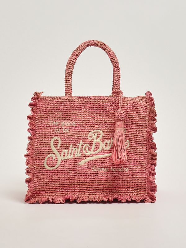 1. Women's raffia bag 21 Emb. MC2 Saint Barth rafv001