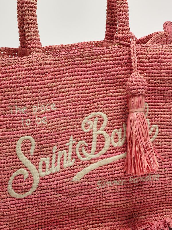 5. Women's raffia bag 21 Emb. MC2 Saint Barth rafv001