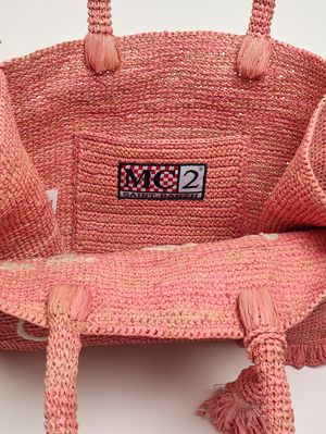 4. Women's raffia bag 21 Emb.
