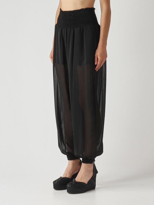 3. Pantalone donna in crepe Nero Pinko 106845a3b2