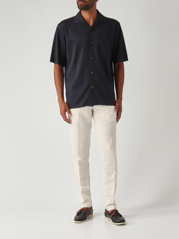 2. Camicia uomo in cotone 61 Blue Navy Herno cm000017u52059