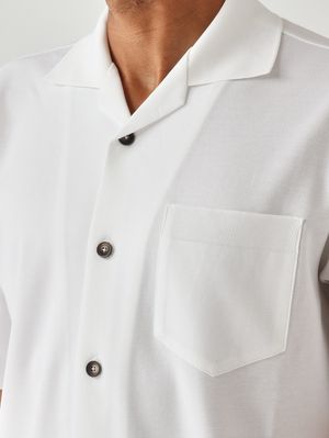 5. Camicia uomo in cotone Bianco