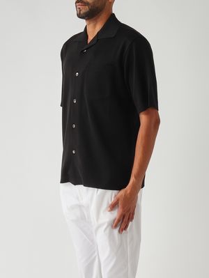 3. Camicia uomo in cotone Nero