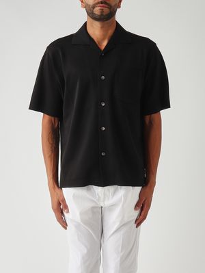 1. Camicia uomo in cotone Nero