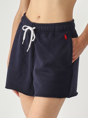 5. Shorts donna in felpa di cotone Navy