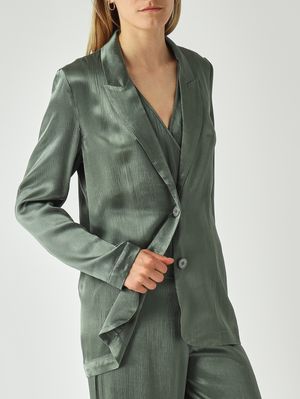 5. Women's viscose jacket Sage