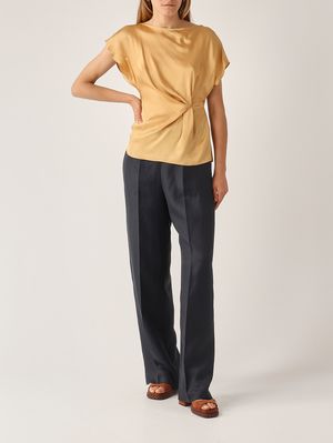 2. Chemisier femme en viscose Or