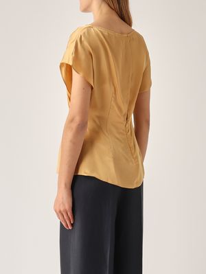 4. Chemisier femme en viscose Or