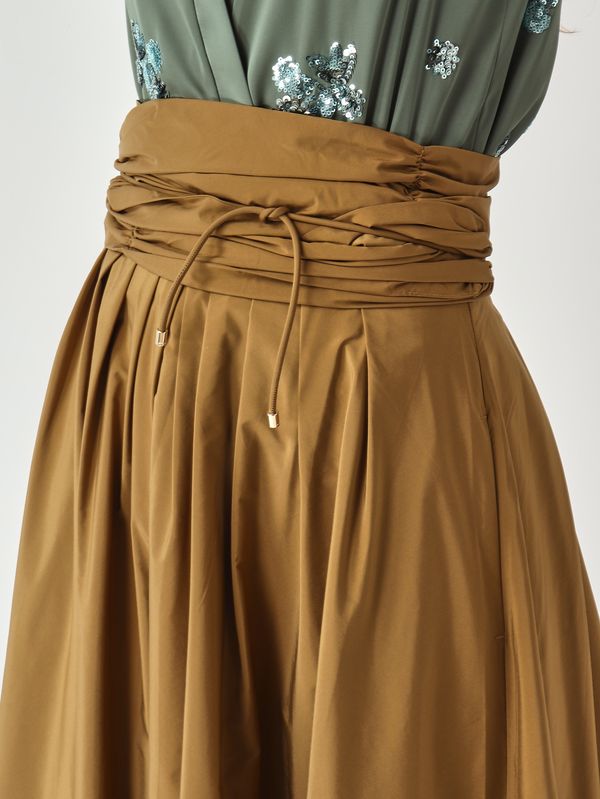 5. Women's taffeta skirt Oil Nenette gaspar