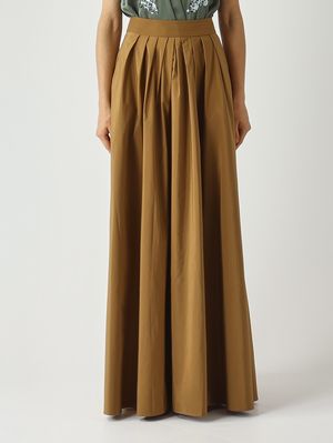 6. Women's taffeta skirt Oil