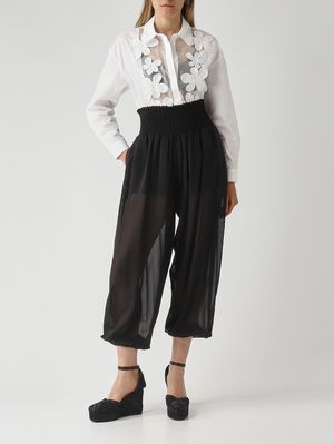 2. Camisa de mujer de algodón Blanco