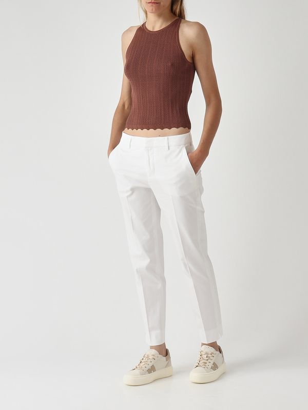 2. Mimosa women's top in viscose blend Cocoa Nenette mimosa