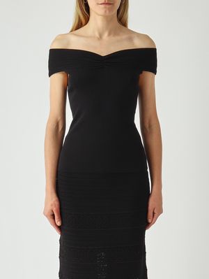 1. Haut femme Mora en viscose mélangée Noir