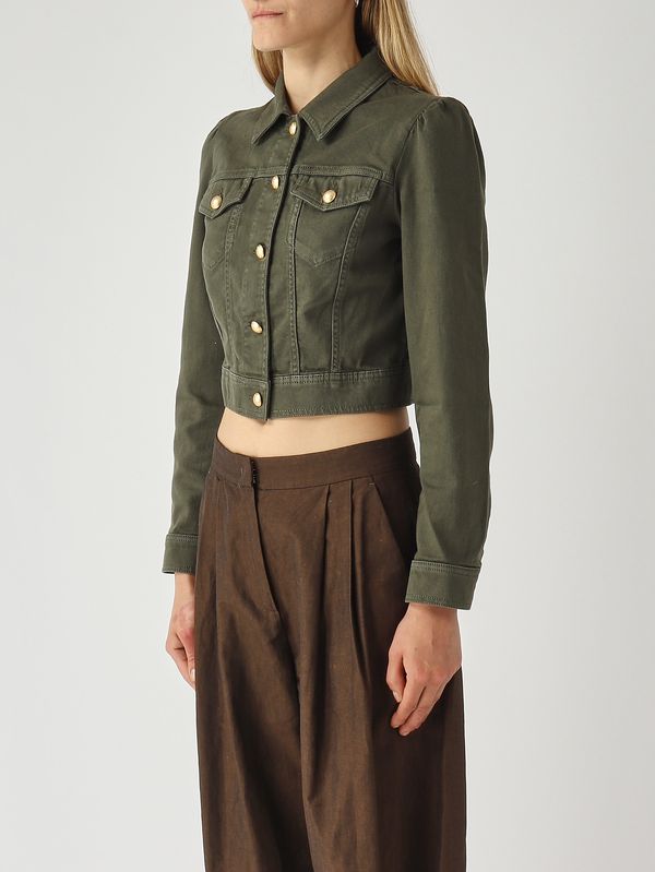 3. Chaqueta de mujer de algodón elástico Militar Nenette sanremo
