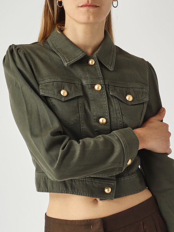 5. Chaqueta de mujer de algodón elástico Militar Nenette sanremo