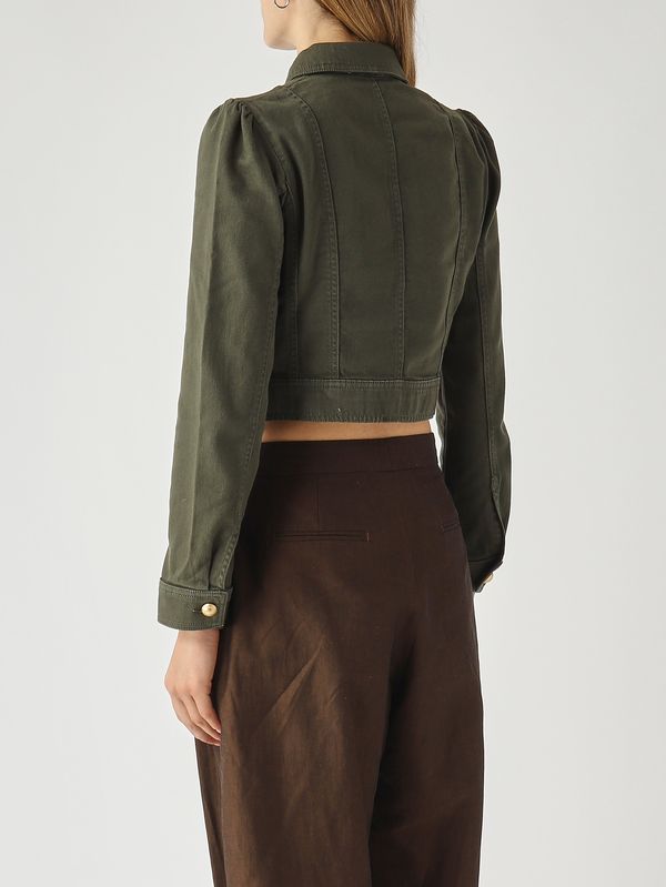 4. Chaqueta de mujer de algodón elástico Militar Nenette sanremo