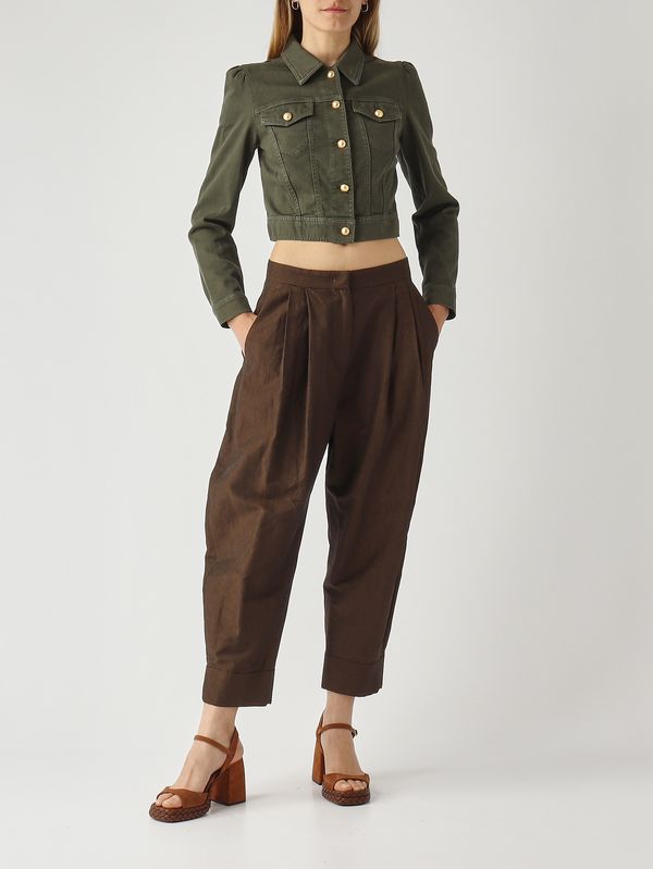 2. Chaqueta de mujer de algodón elástico Militar Nenette sanremo