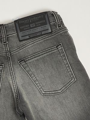 3. Lucas stretch cotton jeans for boys Gray Denim