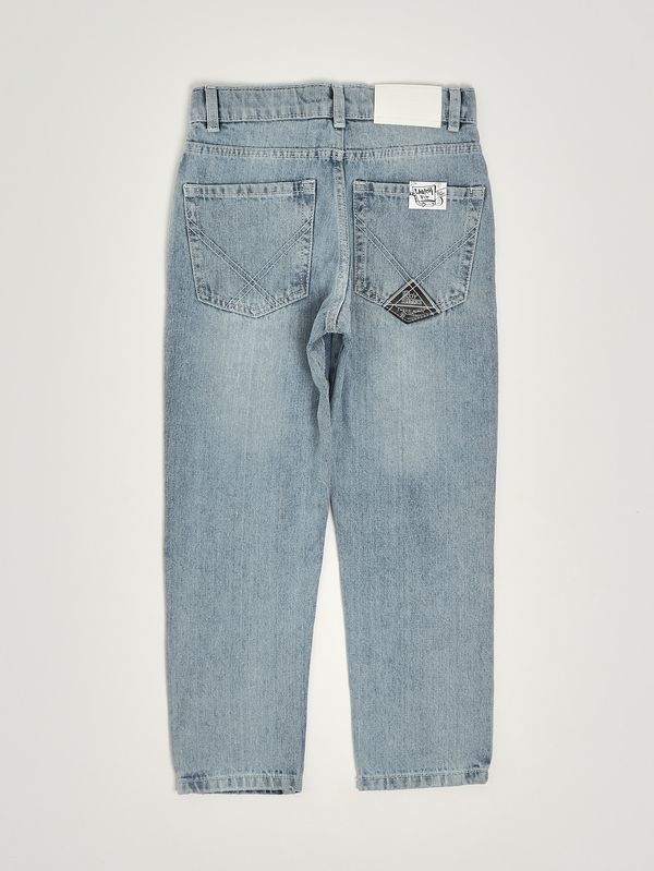 2. Vaqueros de niño en denim de algodón Denim claro Roy Roger's rg14500