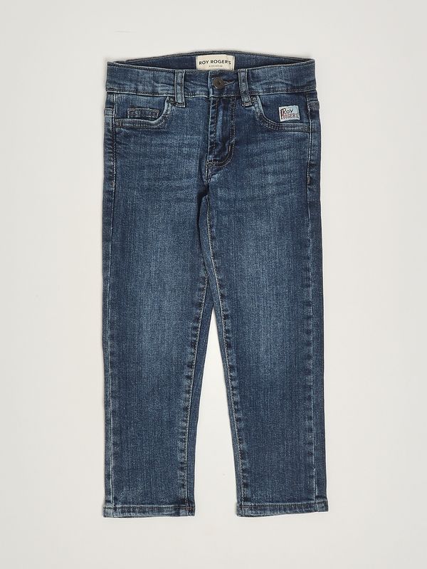 1. Boys' stretch cotton jeans Medium-wash denim Roy Roger's rg15000